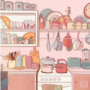 Ilustración cocina